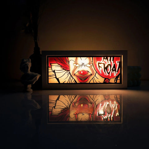 ONE PIECE Dragon Ball Hokage Paper Carving Lamp Photo Frame
