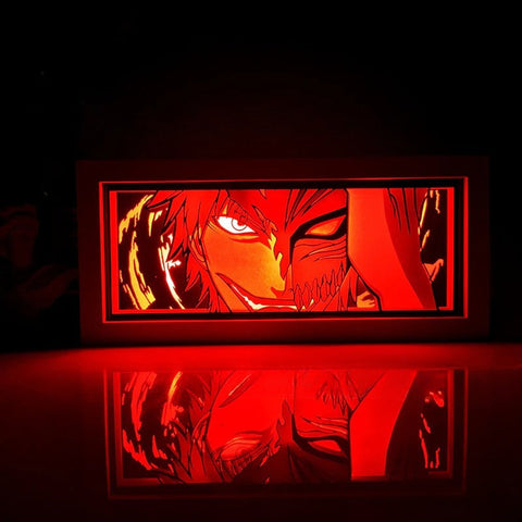 BLEACH Kurosaki Ichigo Paper Carving Lamp Photo Frame