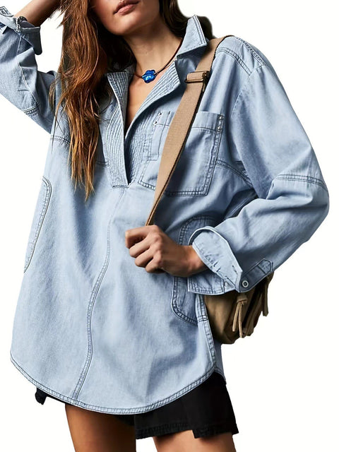 Denim jacket long sleeve jacket m303255