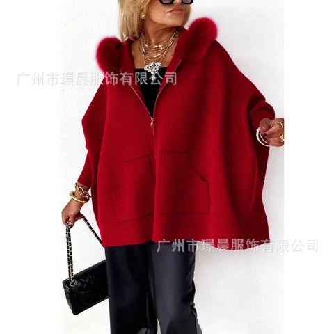 Women's Fashion Comfortable Casual Hooded Loose Jacket Women m302101