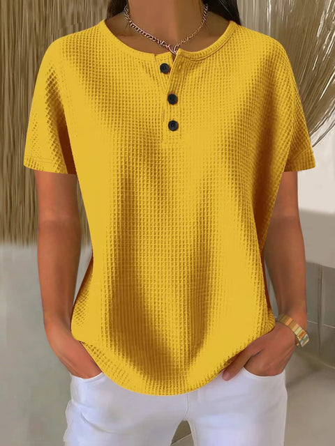 Autumn and winter new solid color pullover loose top m302204