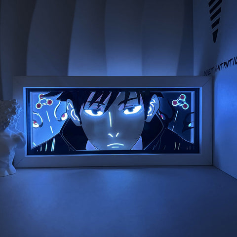 Jujutsu Kaisen Fushiguro Megumi Paper Carving Lamp Photo Frame