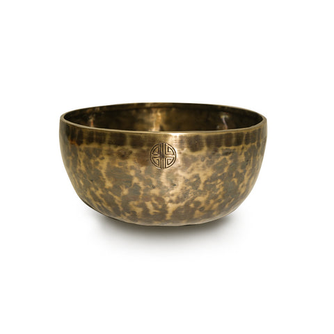 Nepalese Handmade Santha Bowl Sound Therapy Device Copper Exhausted Yoga Meditation Healing Buddha Sound Bowl m3331269