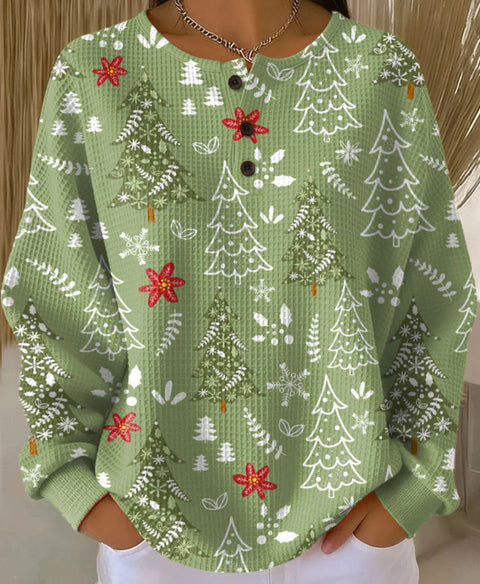 Casual stand-up collar POLO long-sleeved top m302619