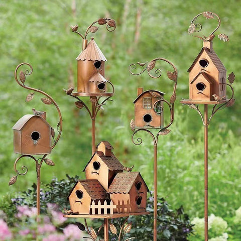 Bird&'s nest courtyard decoration outdoor bird house garden ornaments m3331012