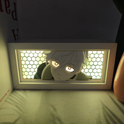 BLUE LOCK Nagi Seishiro Paper Carving Lamp Photo Frame