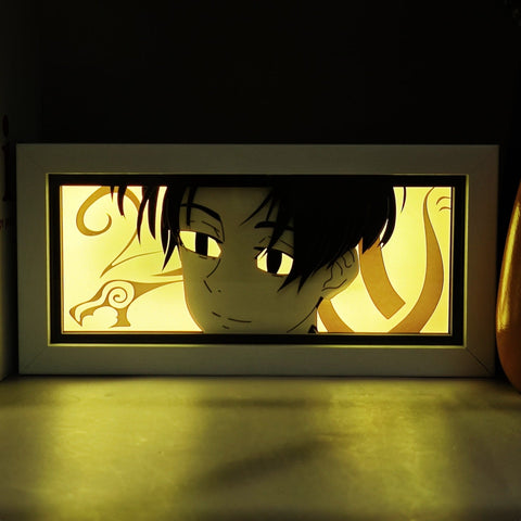 Tokyo Revengers Manjiro Sano Paper Carving Lamp Photo Frame