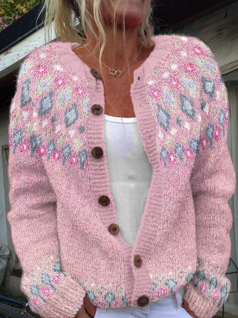 New cardigan knitted jacket women's clothing early spring and autumn source work m301722