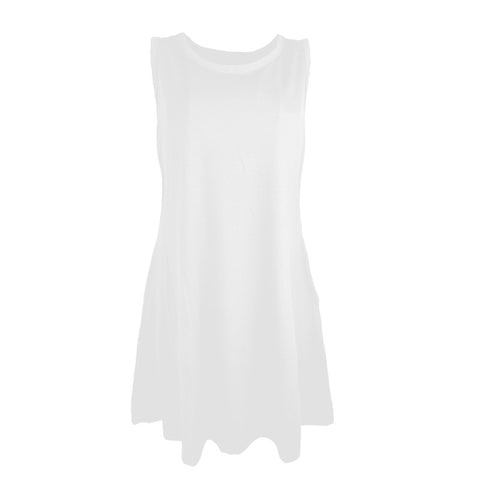 Sleeveless pocket vest dress m300967