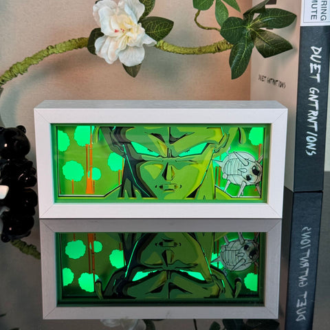 Dragon Ball anime Piccolo Paper Carving Lamp Photo Frame
