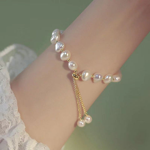 Chinese ceramic beaded bracelet femininity sweet and cute girl bracelet m3331322