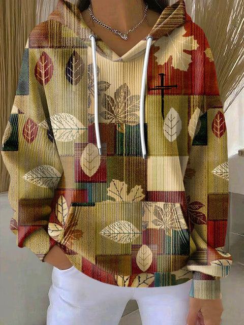 Ladies hooded sweater m302225