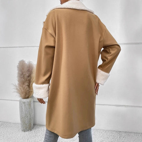 Women's temperament Casual commuter woolen jacket Women's m302108