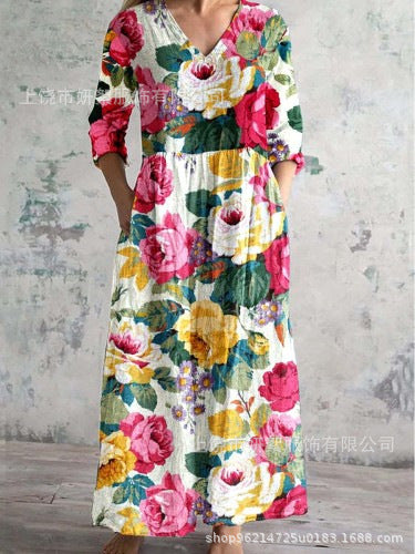 Loose dress women m301073