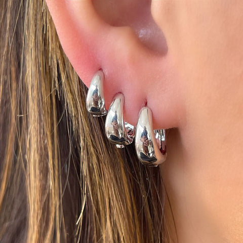 Simple Earrings, High Sense of Personality, Rock Punk Earrings C m3330777