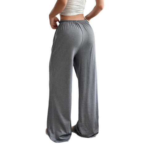 Sports wind strap straight trousers women's clothing m301381