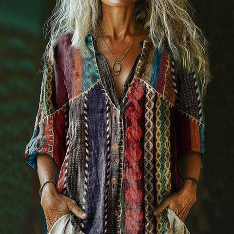 women's large size summer women's casual floral shirt women's small daisy shirt 3D printed shirt m301735