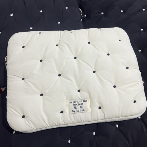 Tablet bag inner bag new embroidery 11/13/15 inch notebook storage bag female m3330821