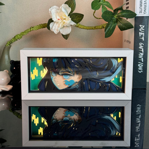 ONE PIECE Dragon Ball Hokage Paper Carving Lamp Photo Frame