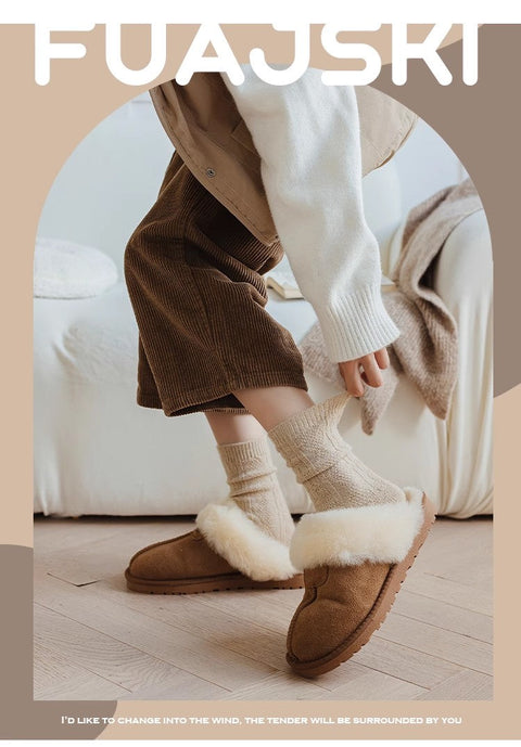 Cashmere pile socks women add cashmere thick warm stockings in autumn and winter m1915010467