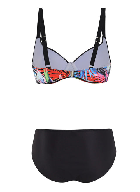 Polyester Floral Bikinis Swimwear m161506117 (5826340)