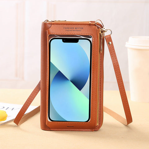 Touchscreen mobile phone bag female cross-body m1915010626