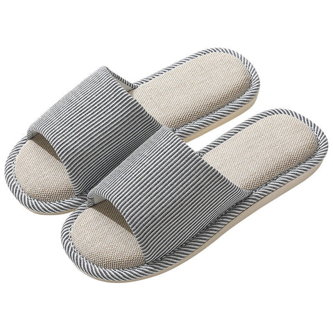 Season linen slippers female home m1915010543